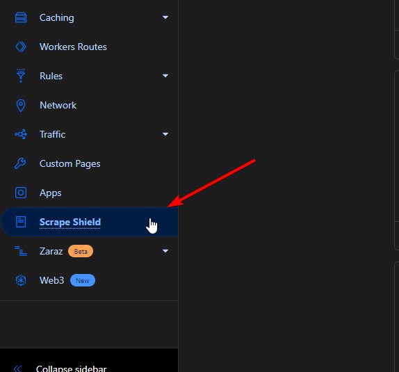 Scrape Shield New Update Dashboard Cloudflare Settings