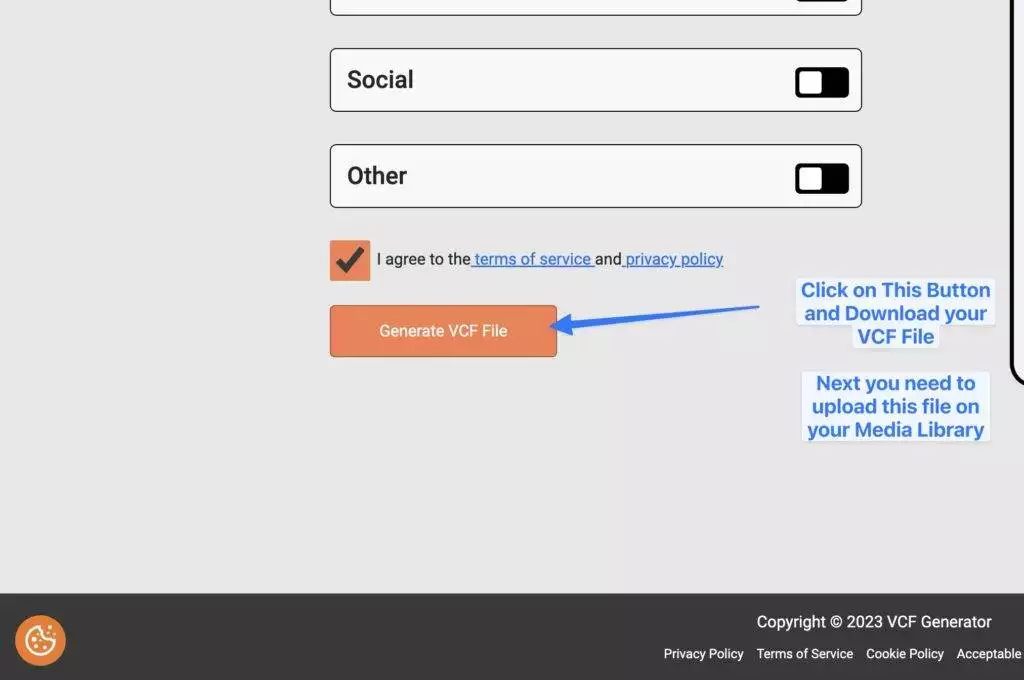 Download the VCF File