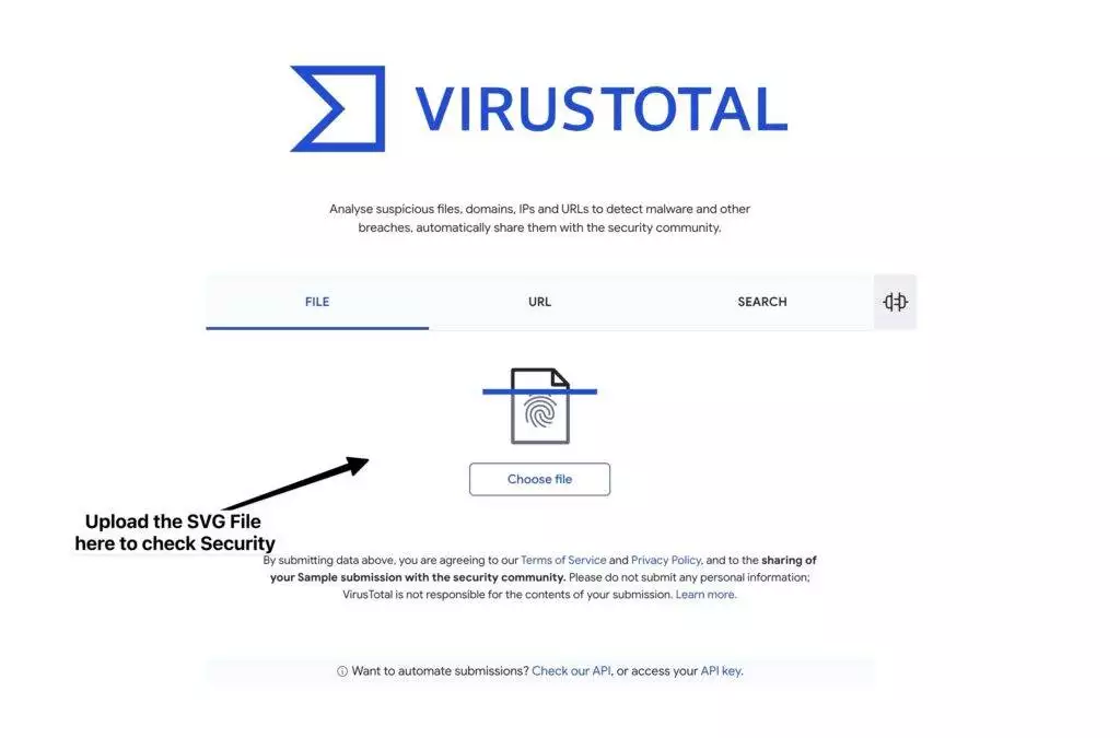 How to check if SVG is Safe