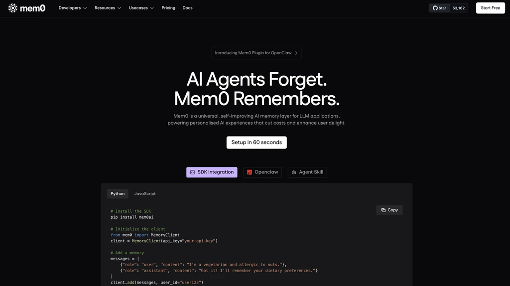 Seven AI memory tools compared: mem0, MemPalace, Graphiti, Letta, Supermemory, Khoj, Cognee