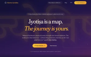 Karma Jyotisha, screenshot